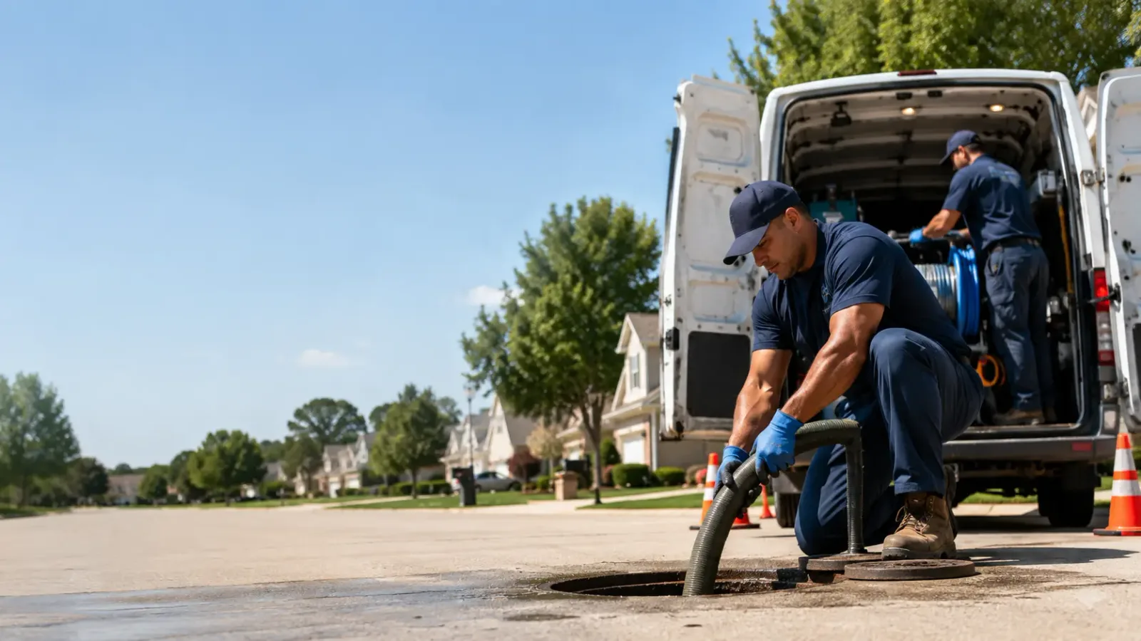Sewer Backup Cleanup services in Central, IN